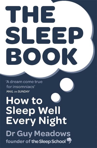 A book called 'The Sleep Book: How to sleep well every night'.